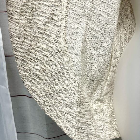 T by Talbots Oatmeal Metallic Gold thread Open Cardigan Blazer Size Sp - Picture 6 of 11